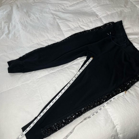 Ralph Lauren Black Joggers with Sequin Detail XL - Picture 9 of 10